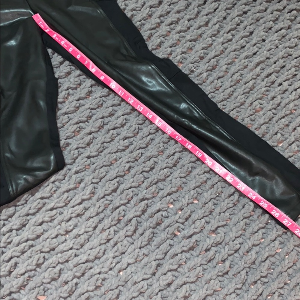 NWT Black Leather Leggings 🖤 - Picture 4 of 5